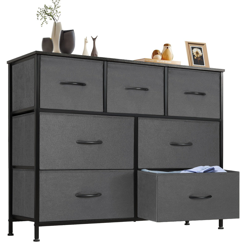 Storage Tower shown in the Gray, 7 draws option