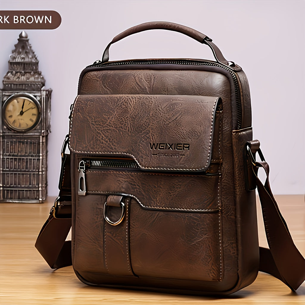 Travel Backpack – Genuine Leather, Large Capacity, for Travel & Work – alternate view