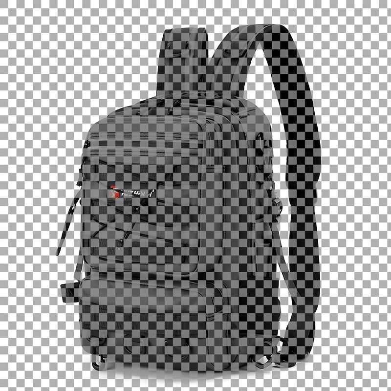 Travel Backpack 20L Fishing Lure Pack with Multiple Hanging Positions in Gray or Black for Outdoor Gear