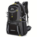 Travel Backpack 60L Hiking Pack with Lower Shoe Compartment in Black, Red, Blue or Green for Outdoor Trips