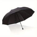 Travel Umbrella 12-Rib All-Steel Folding Model with + Canopy in Four Classic Color Options