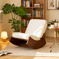 Upholstered Solid Wood Accent Chairs And Glider Chairs for Living Room and Bedroom