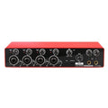 USB Audio Interface Four-Channel 192kHz Recording Unit in Red or Black with ASIO Option Choices