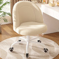Vanity Chair with Lumbar Support for Dressing and Daily Routines in Bedroom