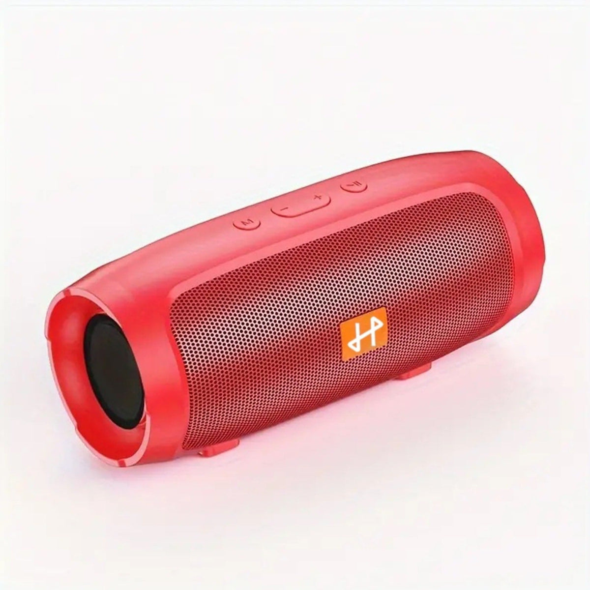 Bluetooth Speaker Compact Cylindrical Model with Rechargeable Lithium Battery, USB Charging and Three Colors
