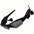 Smart Audio Glasses 2-in-1 Polarized Sunglasses with Bluetooth 5.4 Wireless Earphone & Mic – Fashion Open-Ear Headset Glasses for Music