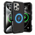 3-Layer Warrior Armor iPhone Case Full Body Shockproof Drop Protection Lining Built-In Dust Plug for an Everyday Personal Care Routine