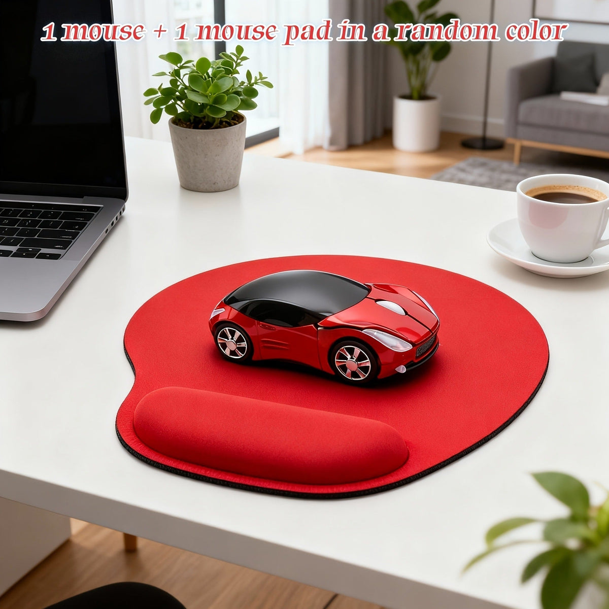 Novelty Car Shaped Computer Mouse Wired USB Optical – Creative Desk Accessory for PC, Laptop, Desktop & Notebook | Unique Gift for Car