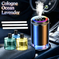 Car Air Freshener Starry-Light Rechargeable Diffuser with 11 One- and Three-Bottle Fragrance Bundle Options
