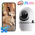 Security Camera 4MP Indoor Model with Dual-Band WiFi, 360 Pan-Tilt, Color Night Vision and Two-Way Audio
