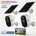 3MP Driveway Outdoor Security Camera with PIR Human Detection, AI Motion Alert, Full Color Night Vision