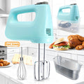 Electric Hand Mixer 250W with Storage Case, 5-Speed Plus Turbo Handheld Mixer with 5 Stainless Steel Attachments (2 Beaters