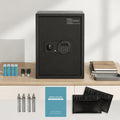 Fireproof Safe Box with Keyboard Lock, ROLOWAY Home & Office Security Safe with Fireproof Bag, Multiple Sizes