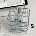 Open-Weave Storage Basket Organizer in Size S for Bathroom, Kitchen, Desk or Bedroom Shelves