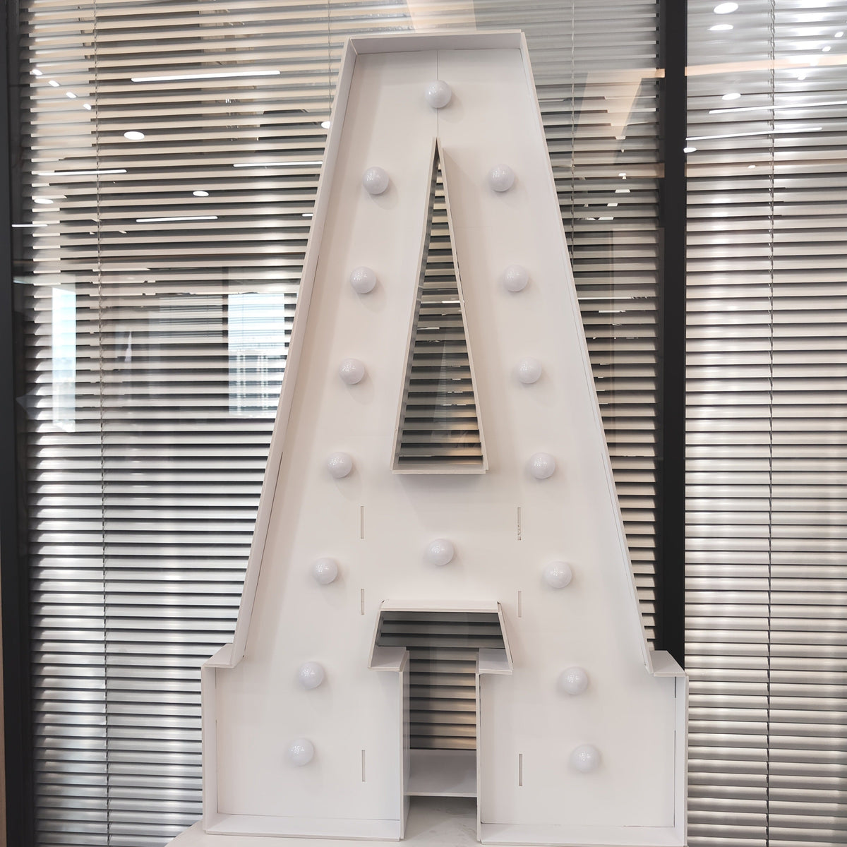 LED Letter Lights 4FT Tall Marquee Letter Lights A-Z Alphabet Light Up Letters with Cool White LED for Wedding