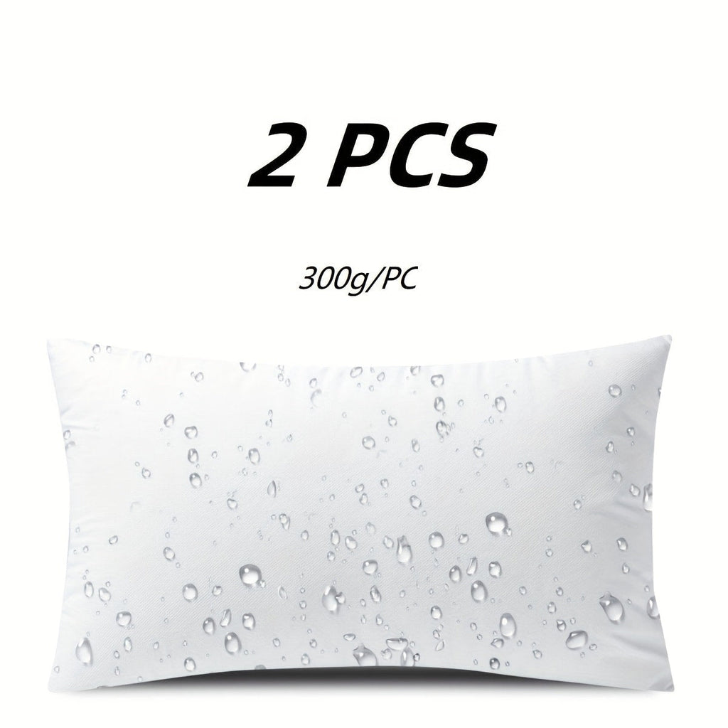Pillow Inserts Square Indoor Outdoor Decorative Cushion Filling – Woven Fabric 200g+ Stuffing for Throw Pillows Couch Sofa Patio, White