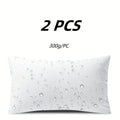 Pillow Inserts Square Indoor Outdoor Decorative Cushion Filling – Woven Fabric 200g+ Stuffing for Throw Pillows Couch Sofa Patio, White