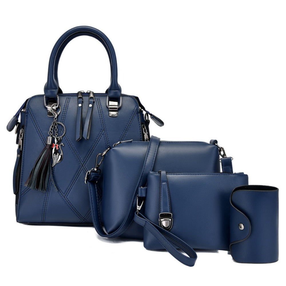 Crossbody Bag for Women – 4-Piece, PU Leather, Large Capacity, Lightweight – detail view 4