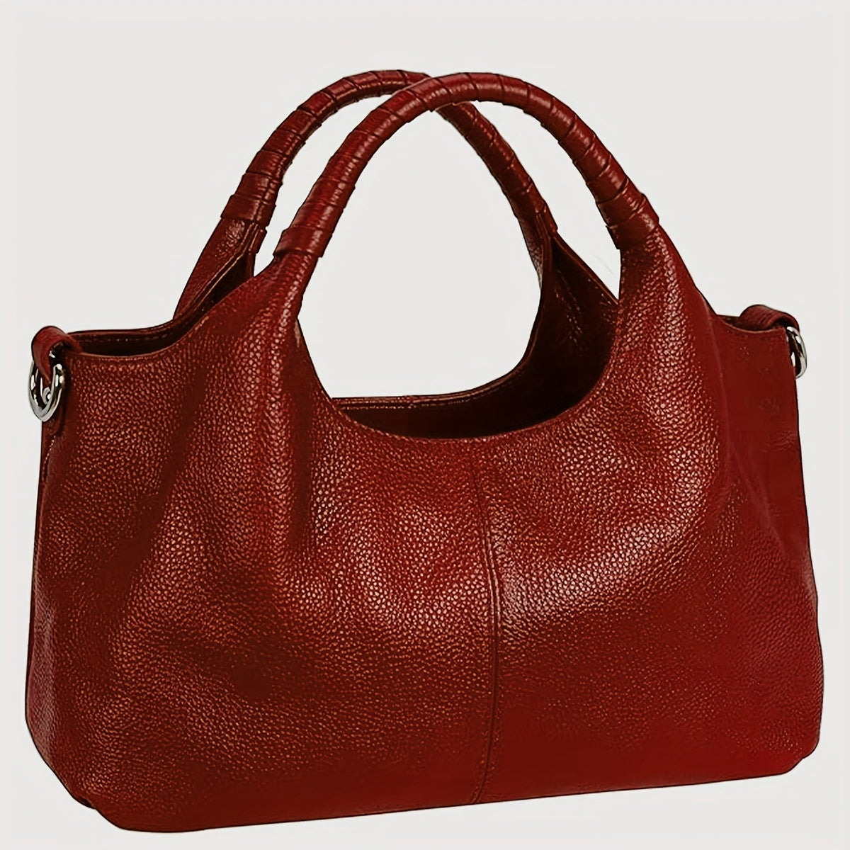 Minimalist Convertible Hobo Crossbody Bag for Women with Curved Handle, Medium Body and 10 Colors