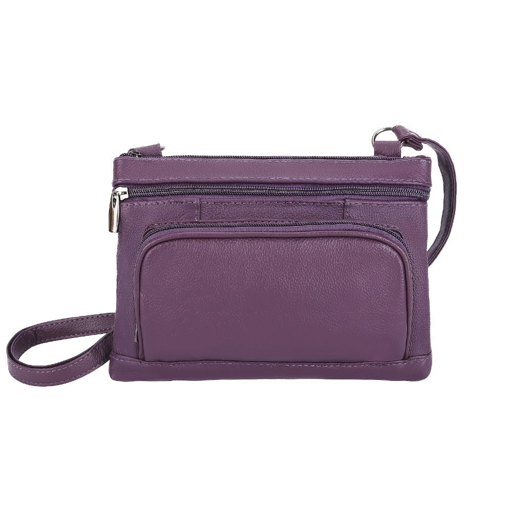 Crossbody Bag for Women – 6 Colors, Genuine Leather, Adjustable Strap, for School & – detail view 14