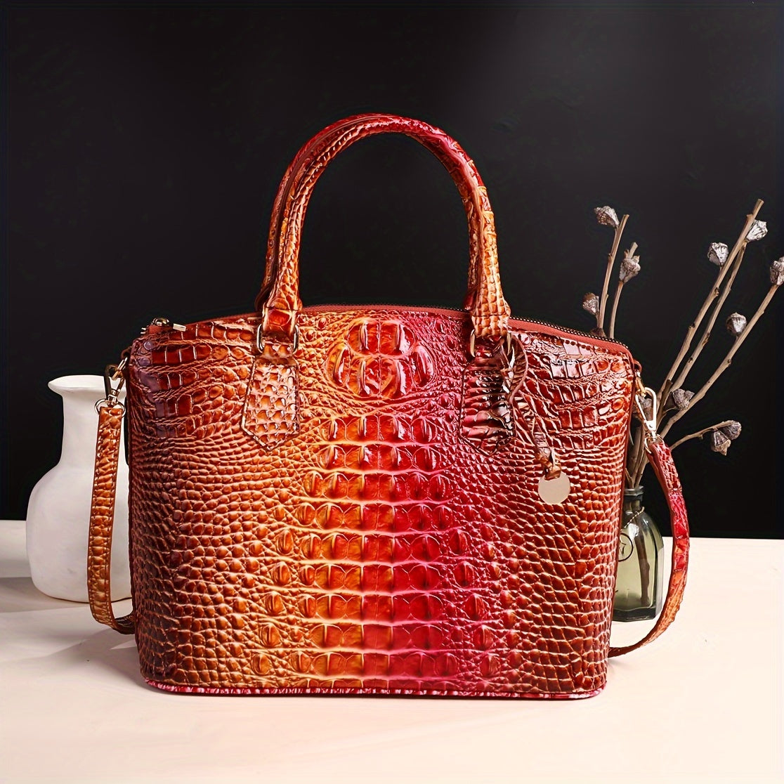 Crossbody Bag for Women – Polyester, for Work – alternate view