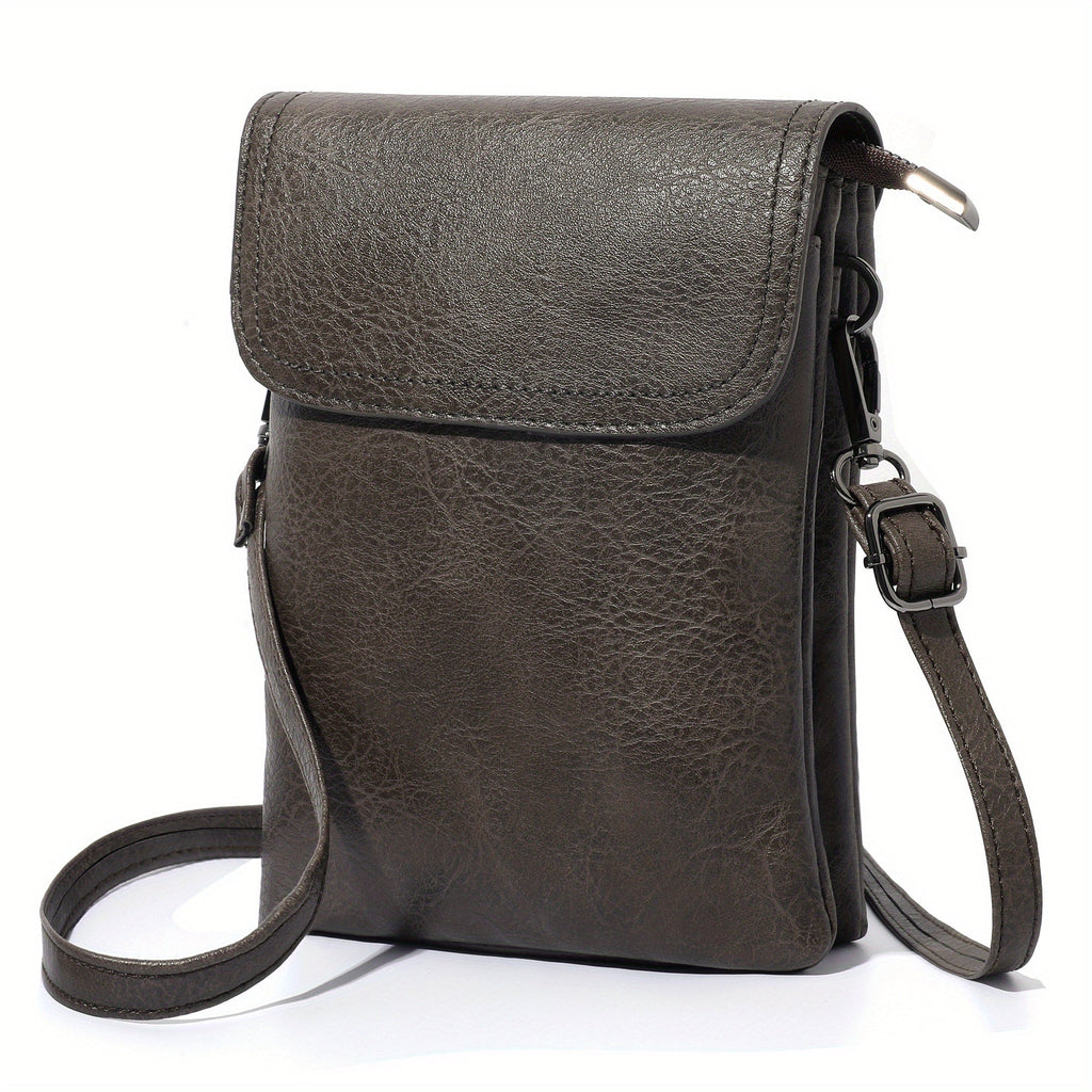 Crossbody Bag for Women – 7 Colors, PU Leather, Adjustable Strap – detail view 23