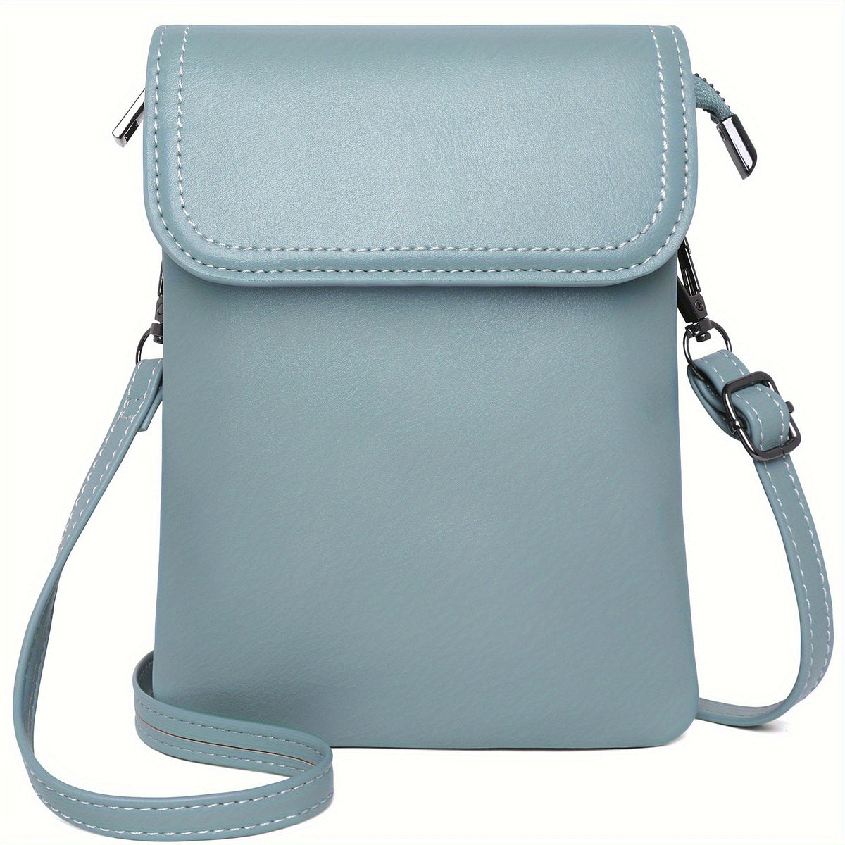 Crossbody Bag for Women – PU Leather, Adjustable Strap, Mini, for Travel – detail view 5