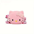 Cute Kitty Wallet Crossbody Purse for Girls with Adjustable Strap, Character Shape and 2 Sizes