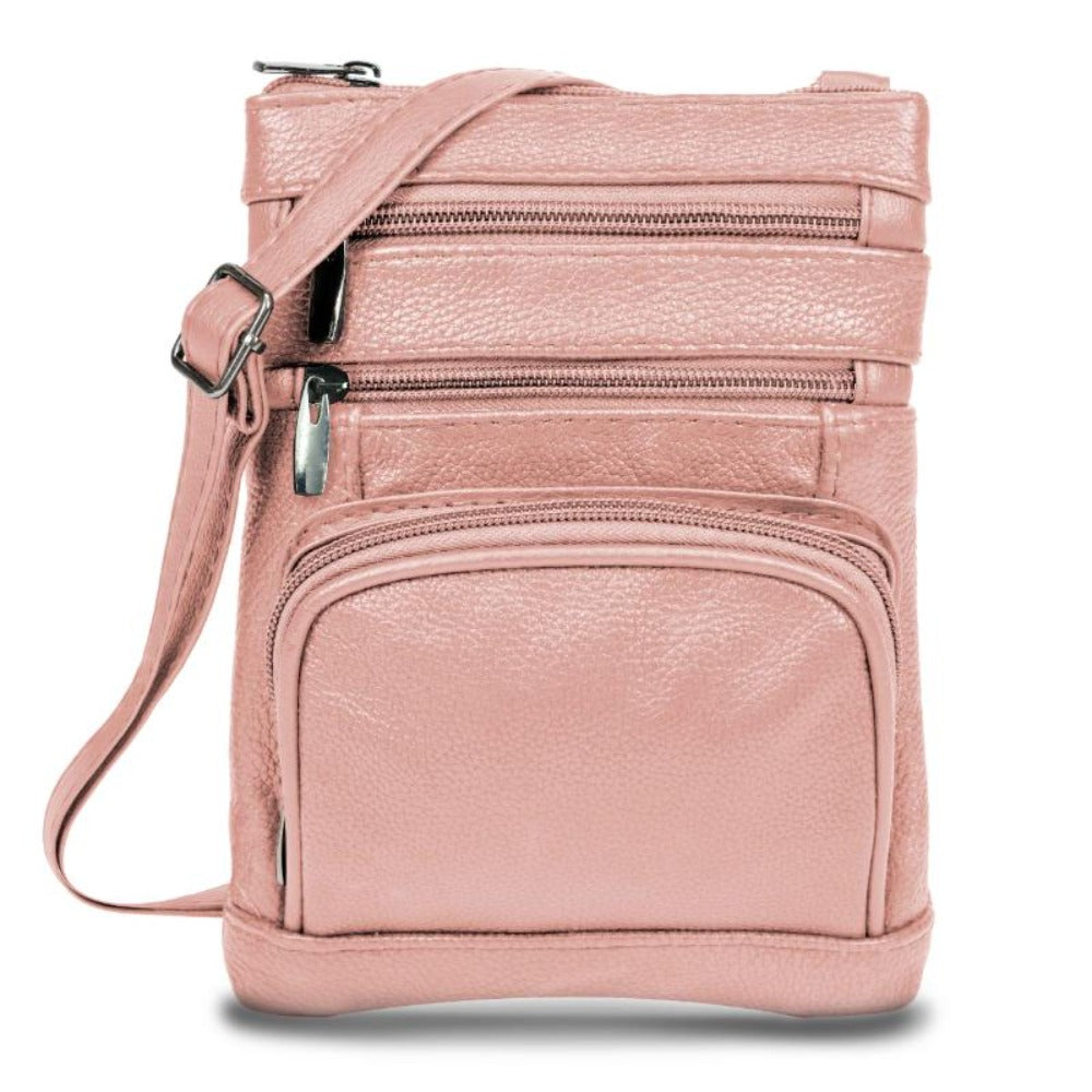 Women's Wallet – Genuine Leather, Multi Pocket, Adjustable Strap – detail view 19