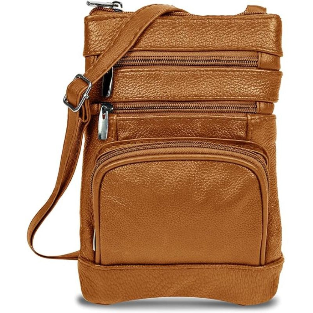 Women's Wallet – Genuine Leather, Multi Pocket, Adjustable Strap – detail view 92