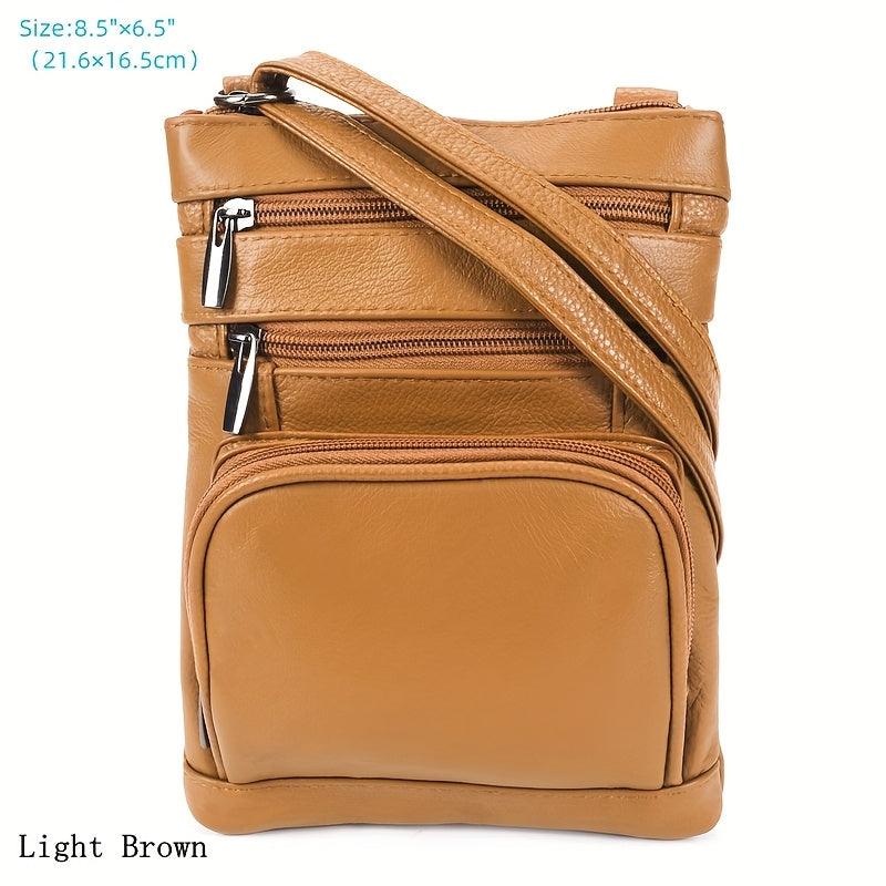 Women's Wallet – Genuine Leather, Adjustable Strap – alternate view