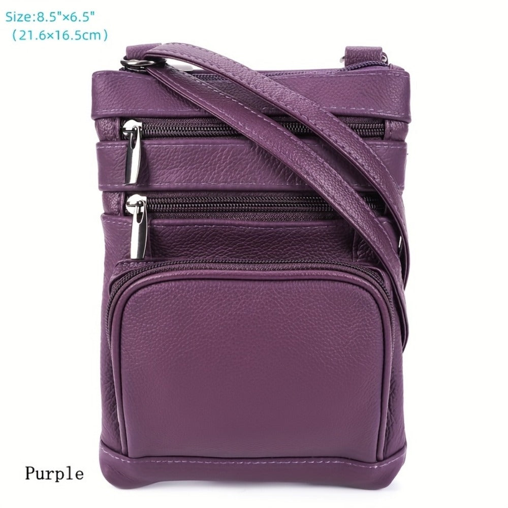 Women's Wallet – Genuine Leather, Adjustable Strap – detail view 14
