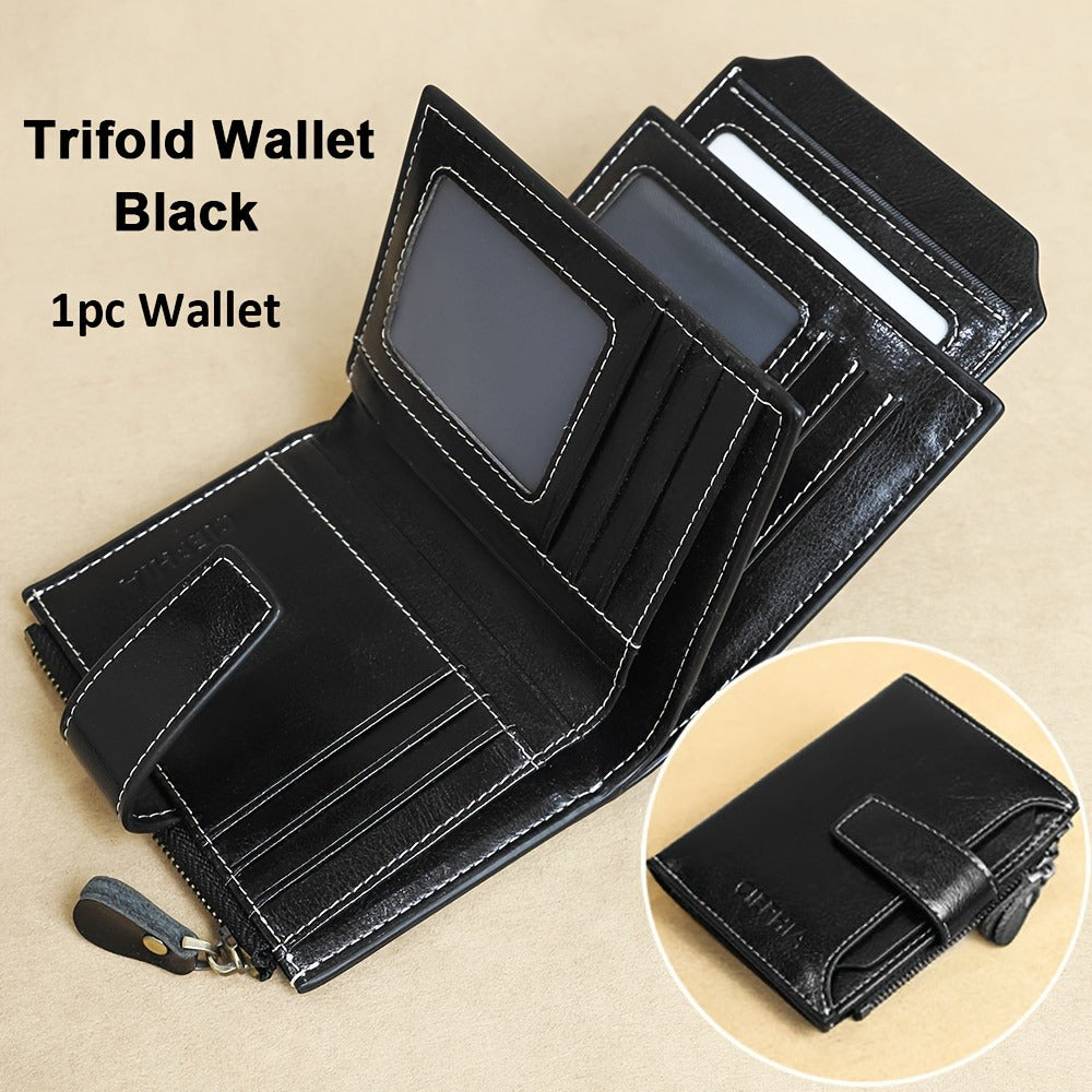 Women's Wallet – Genuine Leather, RFID Blocking – detail view 6