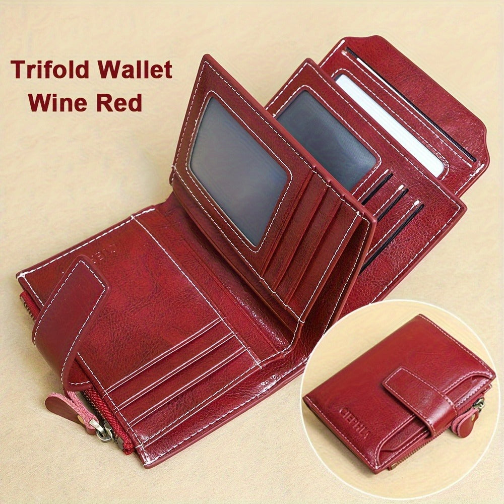 Women's Wallet – 4 Colors, Genuine Leather, RFID Blocking – detail view 2