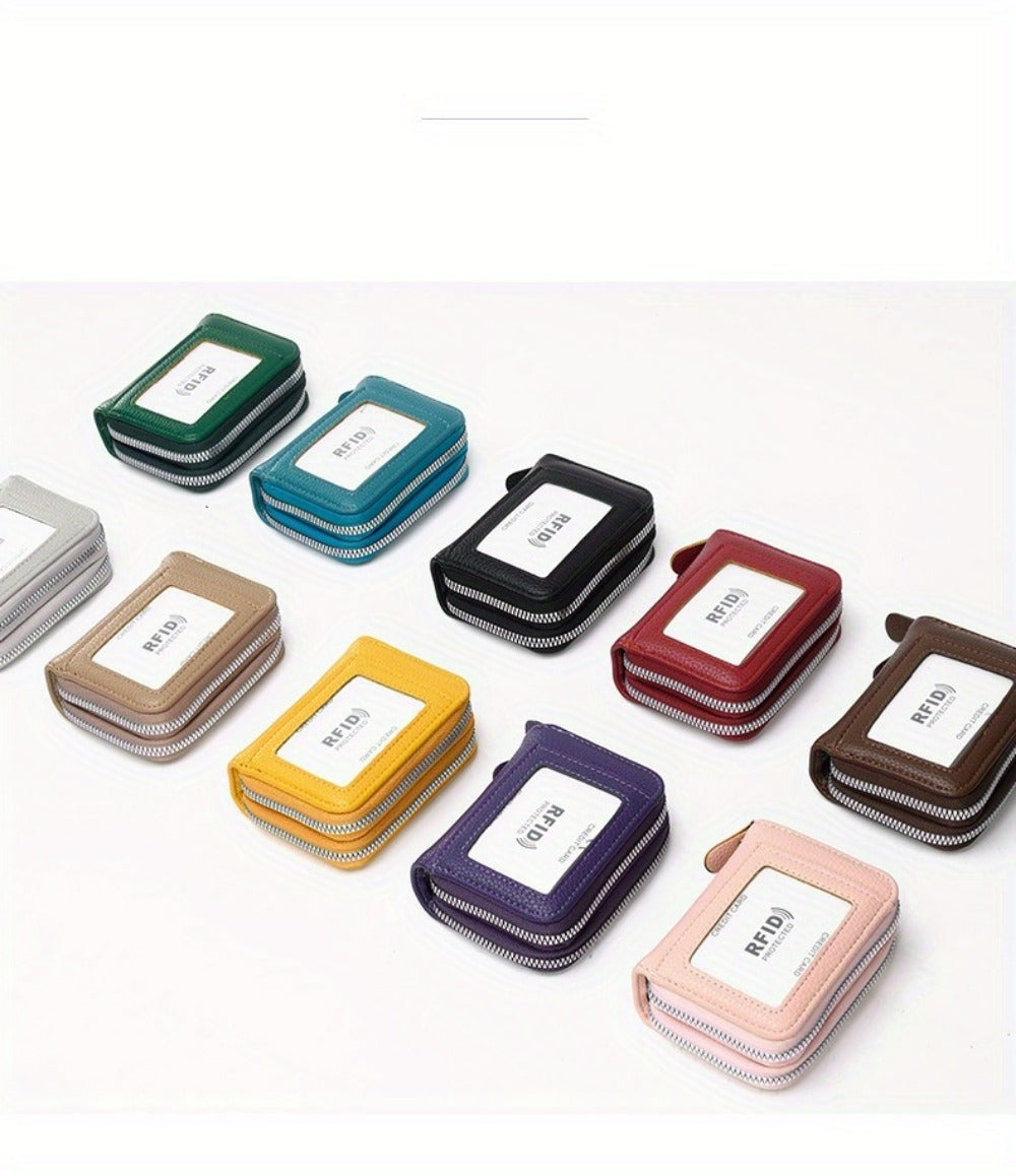 Women's Wallet – 5 Colors, Genuine Leather, RFID Blocking, Large Capacity – detail view 18