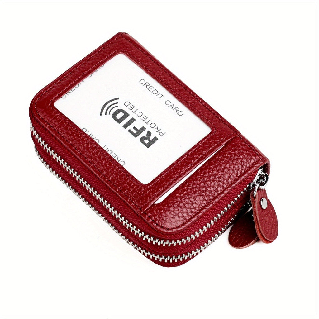 Women's Wallet – 5 Colors, Genuine Leather, RFID Blocking, Large Capacity – detail view 2