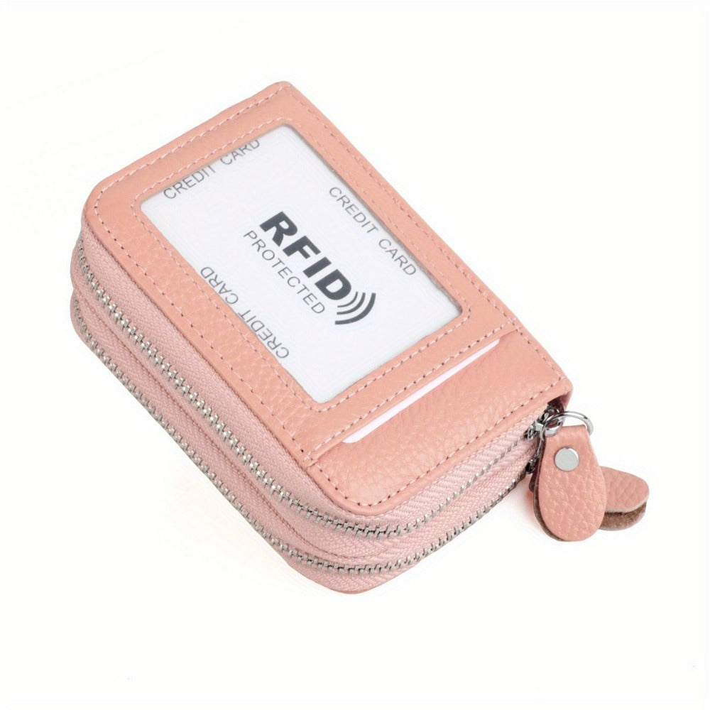Women's Wallet – Genuine Leather, RFID Blocking, Large Capacity – detail view 7