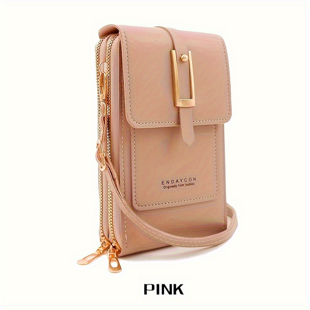 Women's Wallet – PU Leather, Adjustable Strap, Mini – detail view 7