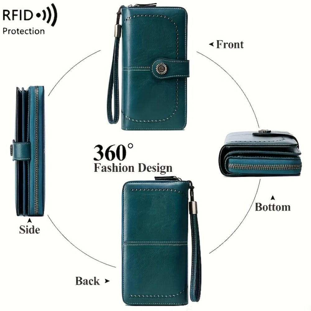Women's Wallet – RFID Blocking, Large Capacity – detail view 7