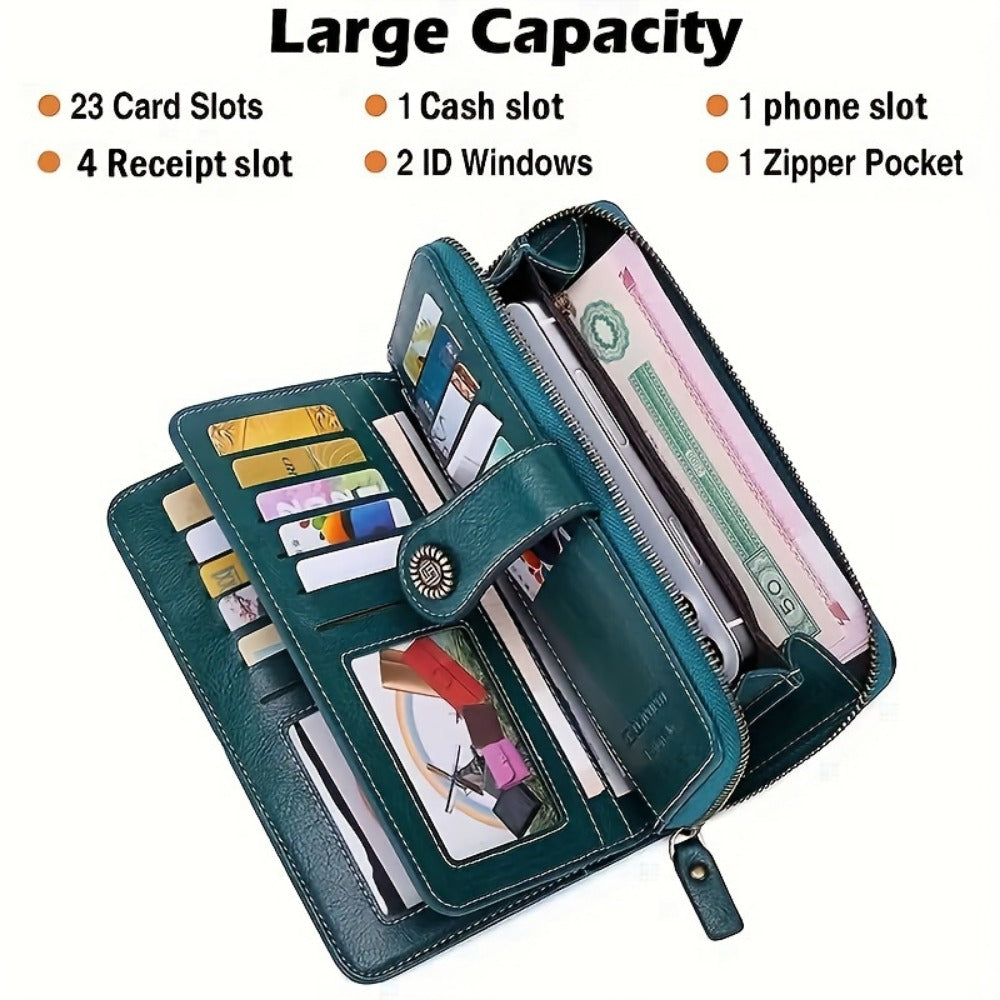 Women's Wallet – RFID Blocking, Large Capacity – detail view 7