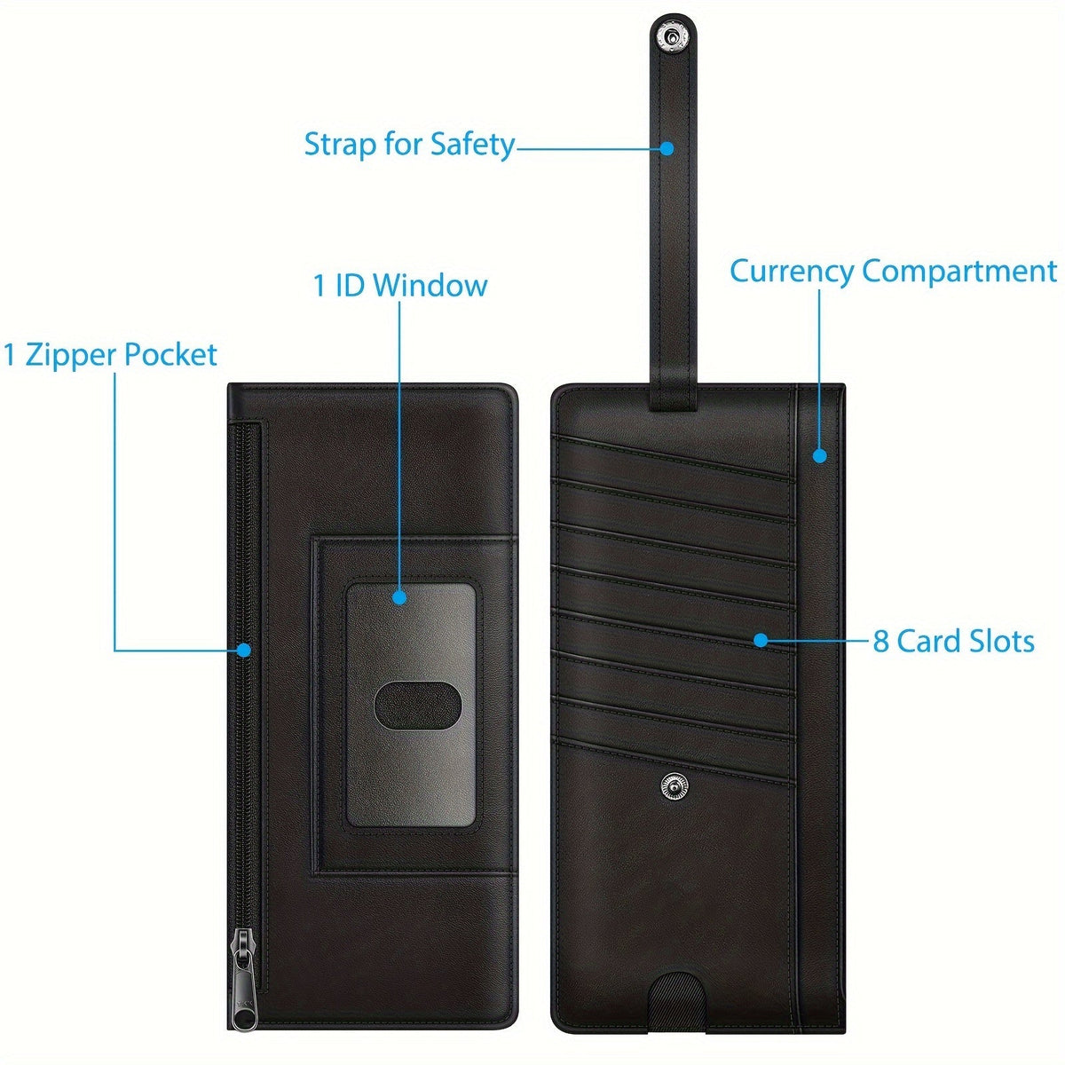Women's Wallet – Slim Card Card Slots Id – alternate view