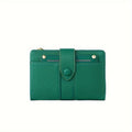 Women's Wallet Slim Multifunction Wallet for Women with Card Slots, Coin Storage, Passport Section & Green Finish