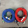 XLR Microphone Cable, 6 Inch, 10 Inch, 4-Pack, QIDUOHAO for Connecting Microphones